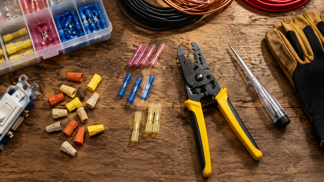 Butt connectors compared with wire nuts for automotive and outdoor wiring