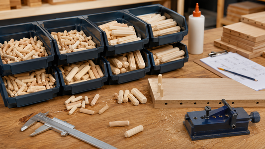 Bulk Wood Dowel Pins for Furniture Shops: Choosing a Core Size Assortment