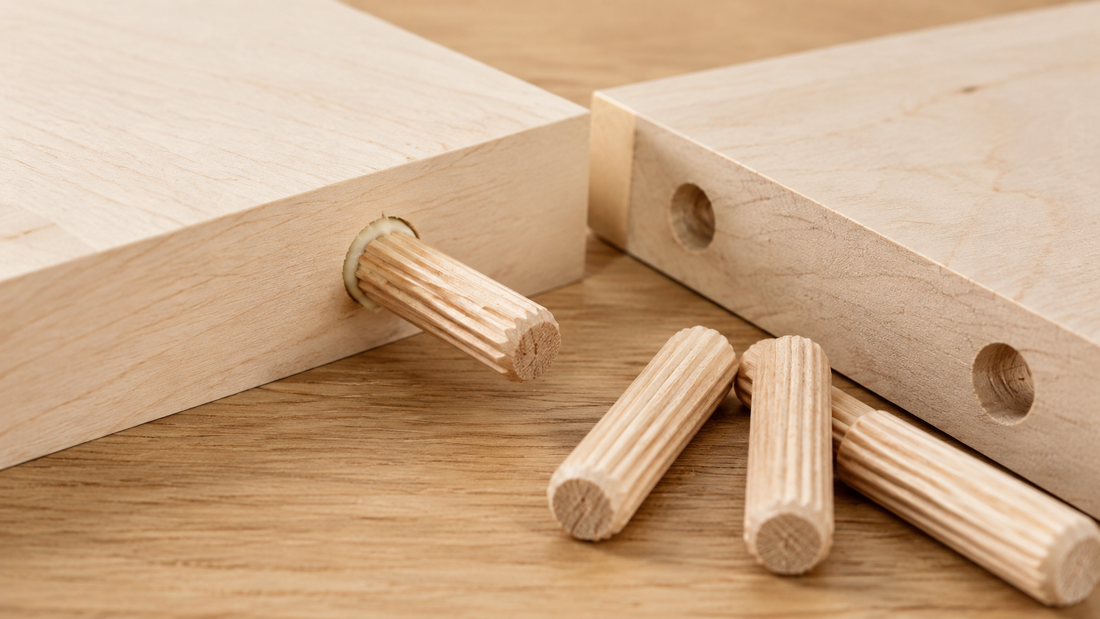 Fluted Wood Dowel Pins: What the Grooves Do for Glue and Joint Fit