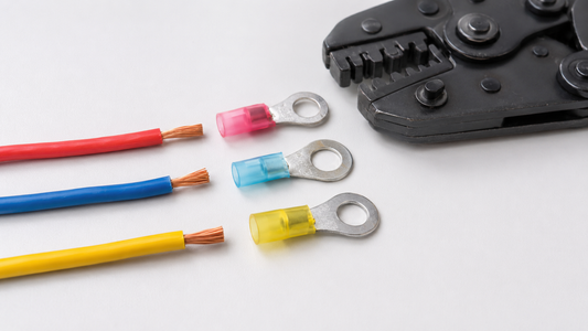 Red, Blue, and Yellow Heat-Shrink Terminals: How Color Maps to Wire Gauge