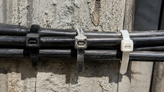 Why Zip Ties Get Brittle Outdoors: UV, Heat, Age, and Installation Stress