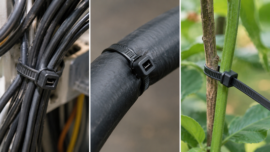 How Tight Should a Zip Tie Be? Preventing Damage to Cables, Hoses, and Plants