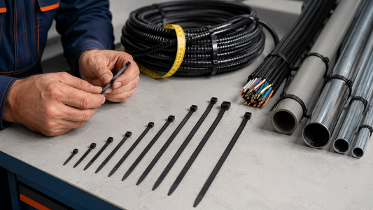 How to Choose Zip Tie Length by Bundle Diameter