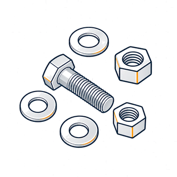 Bolts, Nuts & Washers image