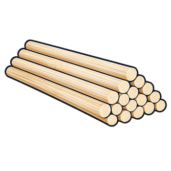 Wooden Dowel Rods image
