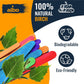 ALBO Birch 6" Colored Popsicle Sticks for Crafts, Foods and DIY Projects, 1000 pieces