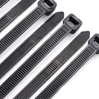 compare product ALBO NEW Zip Ties Black 8 Inch 1000 Pack 40 lb