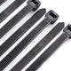 ALBO NEW Zip Ties Black 8 Inch 1000 Pack 40 lb