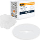 ALBO Tile Leveling System Protection Plates - 100 PCS - Clear Scratch - Resistant Shields for Professional Floor & Wall Installation Compatible with Self-Leveling Spacer Kits, Fits All Tile Sizes