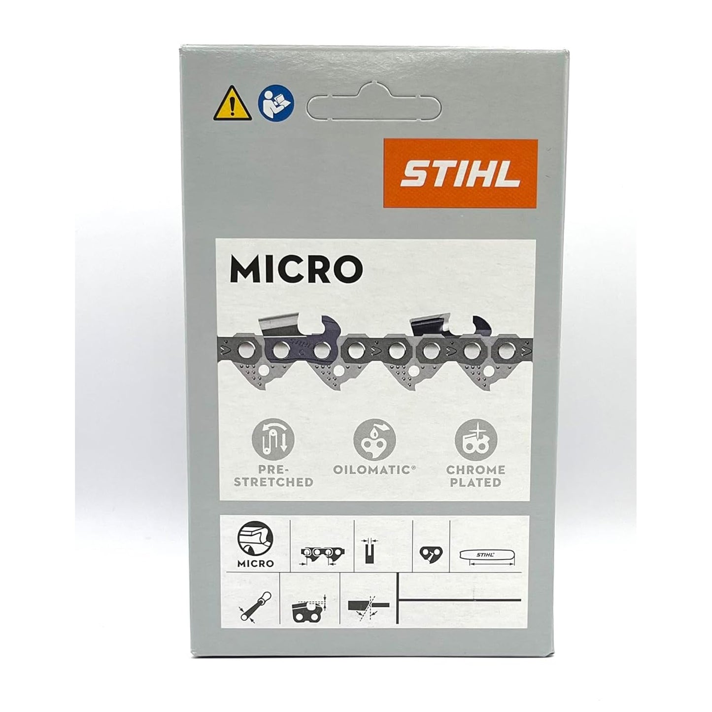 Stihl 2 Pack 61PMM3 55 Drive Links 16" 3/8" Picco Micro .043 Guage Saw Chain