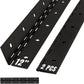 ALBO 12" Black Heavy Duty Piano Hinge Continuous, Stainless Steel, Set of 2 pcs
