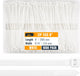 ALBO Zip Ties White 8 inch 1000 Pack 40lb