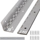 ALBO 16 Inch Silver Heavy Duty Stainless Steel Piano Hinge 2-Pack