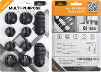Albo Zip Cable Clips 10 Pcs
