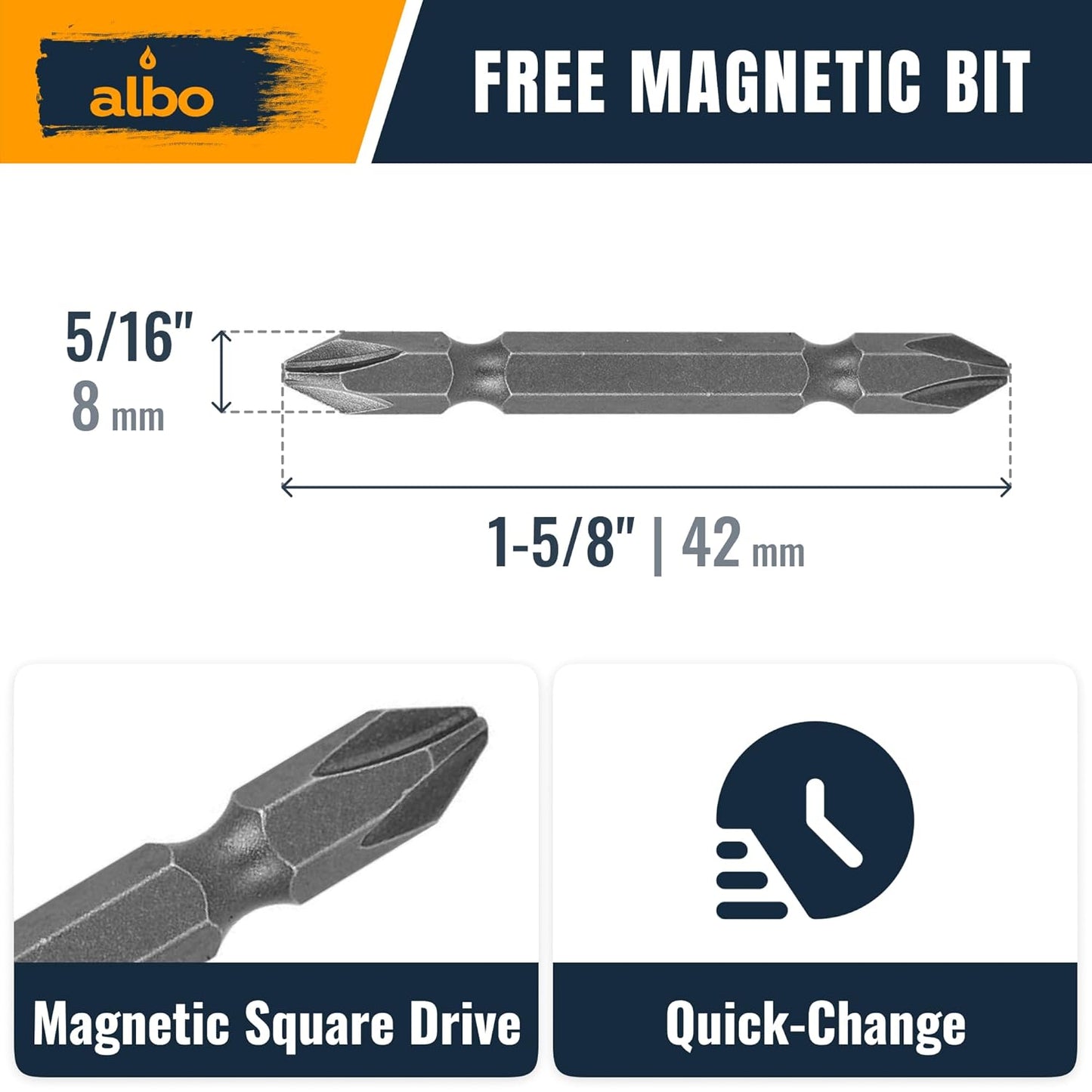 ALBO #10 x 2 inch Black Stainless Steel Self-Tapping Screws 100pcs
