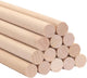 ALBO 1/2" x 36" Birch Wooden Dowel Rods - 25 Pack for Crafting, Joinery & DIY Projects