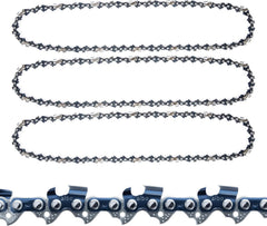 ALBO Chainsaw Chain 8 inch 3/8 inch LP .050 inch 33DL 3 Pack