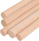 ALBO Birch Wooden Dowel Rods 1/2" x 48" 5 Pack