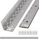 ALBO 36 Inch Silver Heavy Duty Stainless Steel Piano Hinge 2-Pack