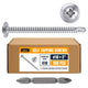 ALBO #8 x 1 inch Stainless Steel Self-Tapping Screws 200pcs