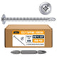 ALBO #10 x 1-1/2 inch Stainless Steel Self-Tapping Metal Screws 150pcs