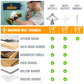 ALBO Drywall  Hollow Wall Anchor Kit with Screws, Set of 3 Anchor Types, 60 pieces