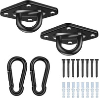 Albo Diamond Plate 2650lbs Heavy Duty Stainless Steel Swing Hangers 2 PCS