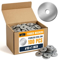 ALBO Stainless Steel Fender Flat Washers Assortment 500pcs