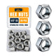 ALBO Metric Flange Nuts Assortment 250pcs