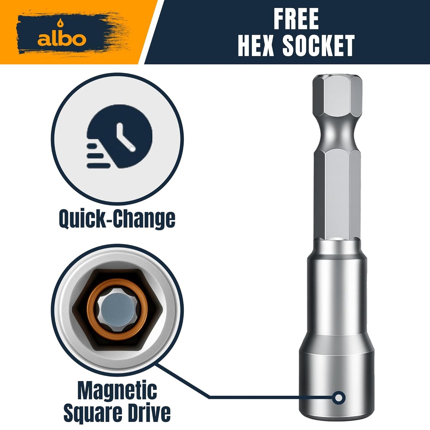 ALBO #10 x 1 inch Carbon Steel White Metal Roofing Screws 300pcs