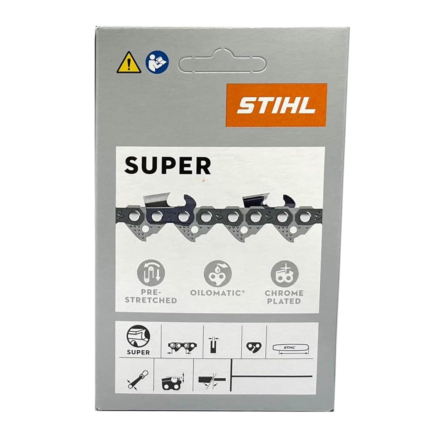 Stihl 26RS 74 Chainsaw Chain Rapid Super 18" Bar, .325, Pitch, .063 Guage