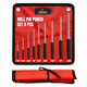 ALBO Pin Punch Set SAE 1/16–5/16 in Chrome Vanadium Steel 9pcs