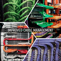 ALBO 1000 Pcs. Black Zip Ties, 4 Inch Small Nylon Cable Ties for Cord Management