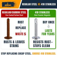 #10 x 3/4" Self-Drilling Truss Head Screws