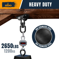 Albo Ceiling Mount Swing Hanger Hook for Hammock Chair & Porch Swing, 1 Piece