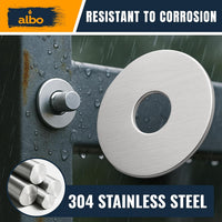ALBO 3/8" x 1-1/4" Stainless Steel Fender Flat Washers 100pcs