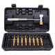 ALBO 15-Piece Pin Punch Set with Hammer and Drivers