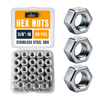 ALBO Metric Flange Nuts Assortment 250pcs