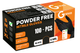 Disposable 5 Mil Black Nitrile Gloves S, 100pcs