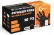 Disposable 8 Mil Black Nitrile Gloves S, 100pcs