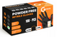 Disposable 8 Mil Black Nitrile Gloves XL, 100pcs