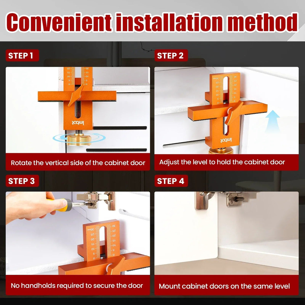 IMBOT cabinet door installation jig - image 18