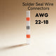 ALBO waterproof solder seal wire connectors 100 pieces