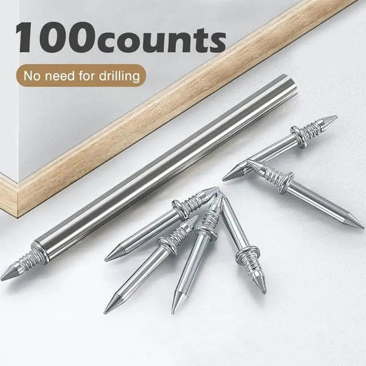 Must Have Tools Double Head Trim Nails with Setting Tool