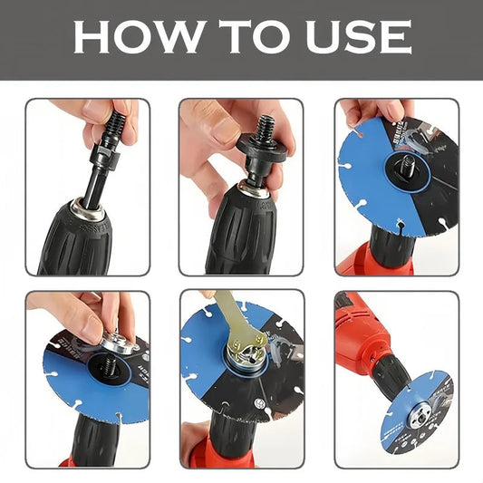 ALBO Drill to Angle Grinder Adapter Kit