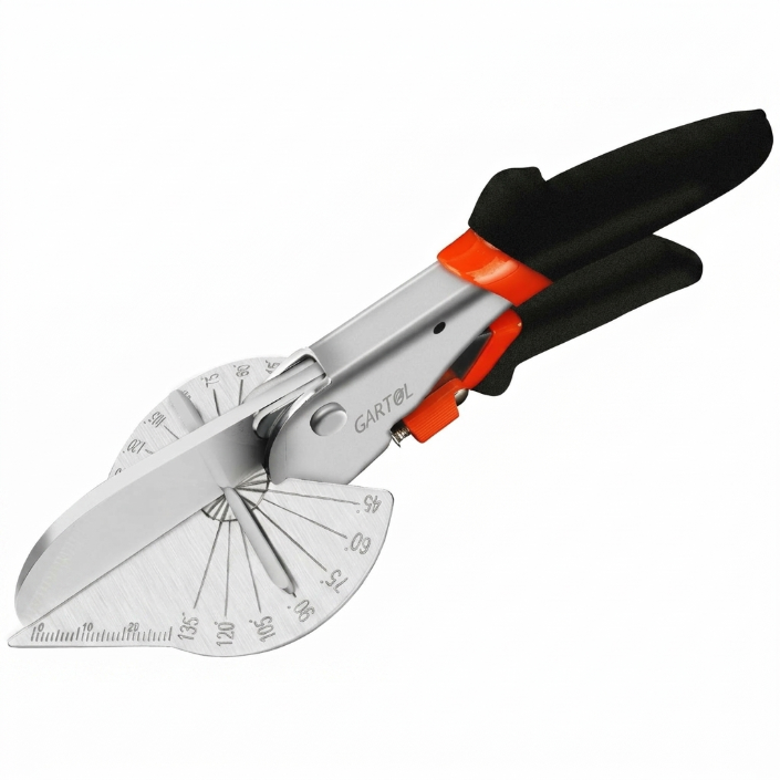GARTOL adjustable miter shears 45-135 degrees with 2 blades - image 2