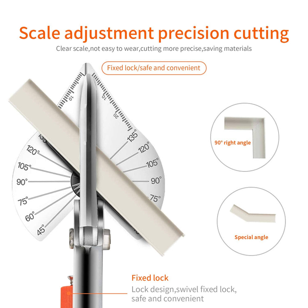 GARTOL adjustable miter shears 45-135 degrees with 2 blades - image 5