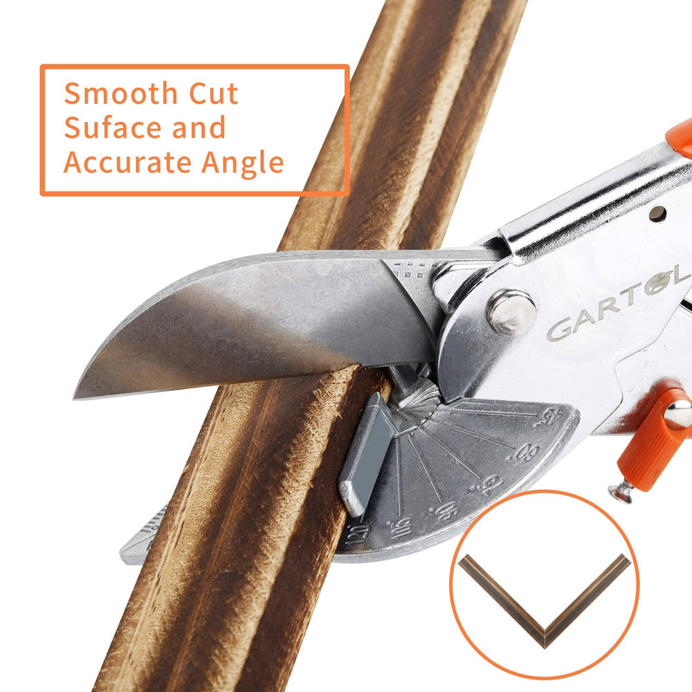 GARTOL adjustable miter shears 45-135 degrees with 2 blades - image 8