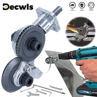 ALBO drill-powered sheet metal cutter attachment - image 2