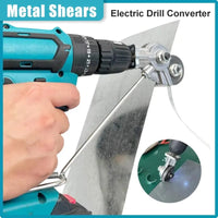ALBO drill-powered sheet metal cutter attachment - image 3